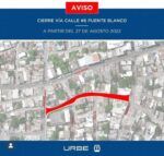 Cerrarán la calle 6 en Los Alcarrizos para continuar la construcción del Teleférico
