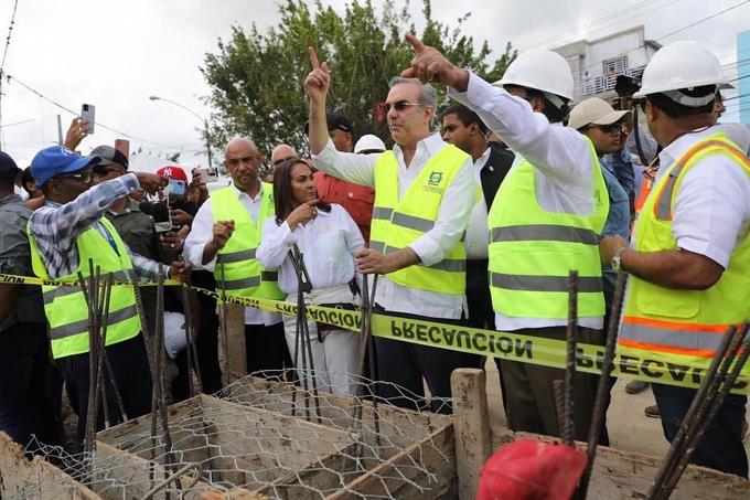 Abinader de vuelta en San Francisco de Macorís con múltiples obras en carpeta