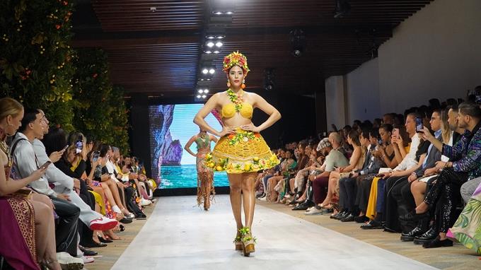 En imágenes | Giannina Azar se inspira en la isla de Capri para desfile inaugural de RD Fashion Week