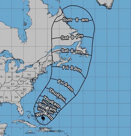 Fiona se convierte en huracán categoría 4 y avanza a las Bermudas