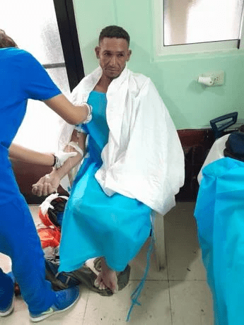 Un rayo mata a uno e hiere a cinco de los trabajadores del muro fronterizo en Dajabón