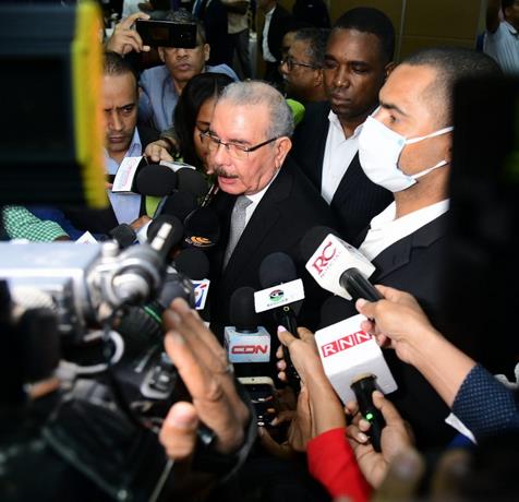 Danilo Medina dice PLD asumirá el jueves decisión sobre el proselitismo