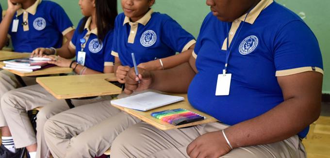 El 31% de los escolares del país está en sobrepeso