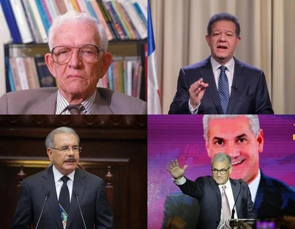 Los candidatos presidenciales que ha tenido el PLD