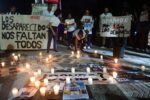 Vigilia frente al Palacio por 126 desaparecidos