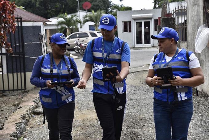 Principal problema del censo es que las tabletas no funcionan