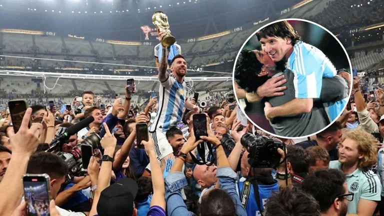 La premonición jamás contada de Maradona sobre el Mundial que Messi ganó con Argentina: la mañana en la que anticipó todo entre mates con edulcorante La premonición jamás contada de Maradona sobre el Mundial que Messi ganó con Argentina: la mañana en la que anticipó todo entre mates con edulcorante