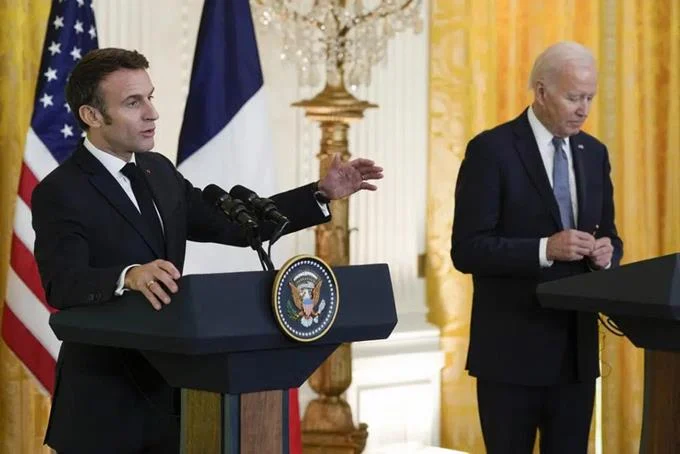 Biden y Macron buscan salida a guerra Ucrania