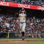 Bryan Reynolds, jardinero central de los Piratas de Pittsburgh, solicita canje