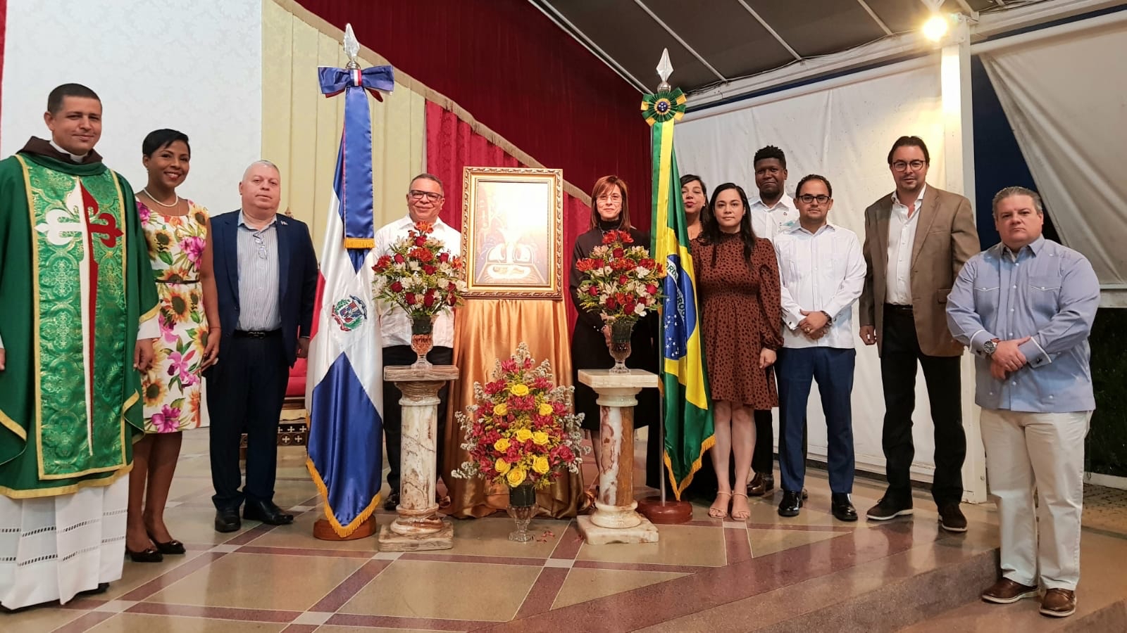 EMBAJADA DE LA REPÚBLICA DOMINICANA EN BRASIL CELEBRA SOLEMNIDAD DE NUESTRA SEÑORA DE LA ALTAGRACIA