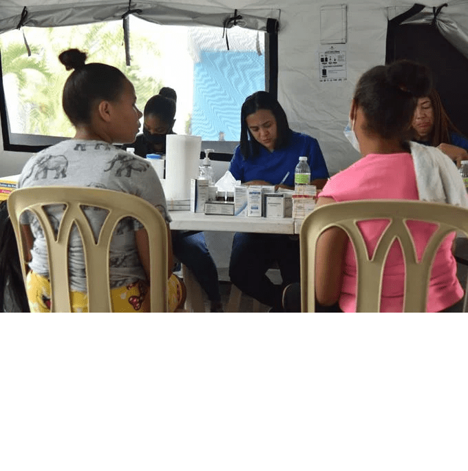 Once personas están internadas por cólera