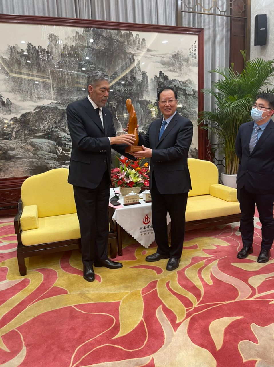 AUTORIDADES PROVINCIA HUNAN DE CHINA INTERESADOS EN INVERTIR EN REPÚBLICA DOMINICANA