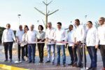 Abinader inició y entregó obras en Santiago