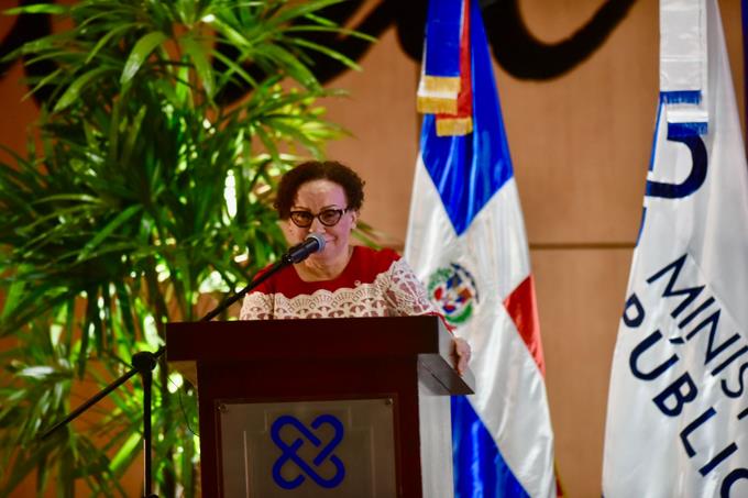 Miriam Germán dice que sigue “la calumnia” pese a que va de paso en el cargo