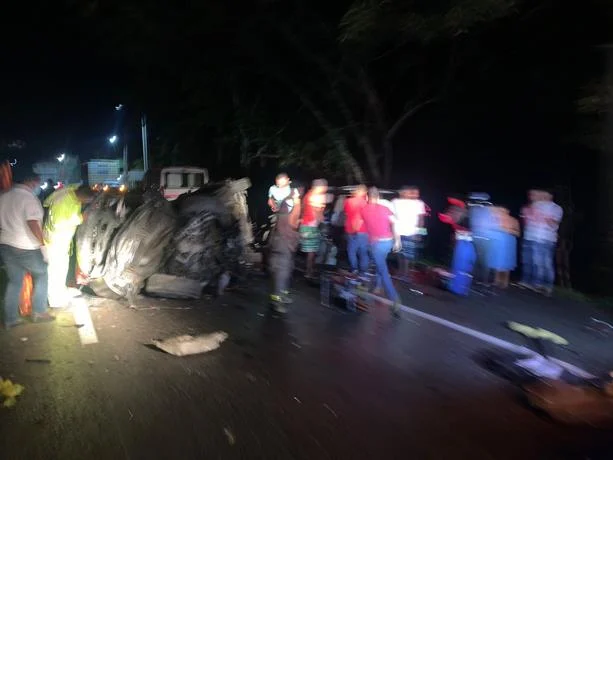 Cinco muertos en un accidente en Bonao, entre ellos hay dos niños