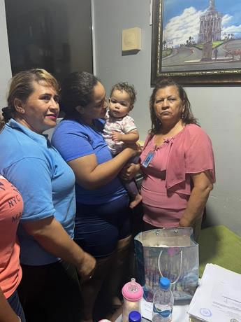 Niña raptada está con su madre en un hogar de acogida de Conani