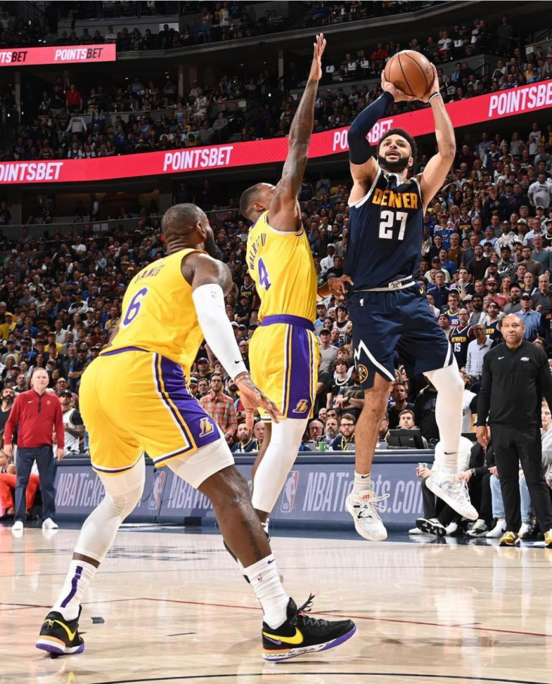 Jamal y Jokic colocan 2-0 a los Denver Nuggets sobre los Lakers