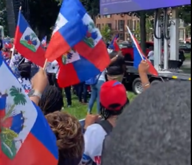 Haitianos marchan en Estados Unidos para alertar de la crisis en su país
