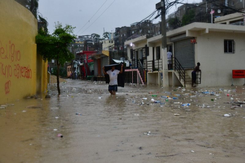 Se espera que remanentes de Franklin provoquen de 1 a 3 pulgadas más de lluvia en RD y Haití