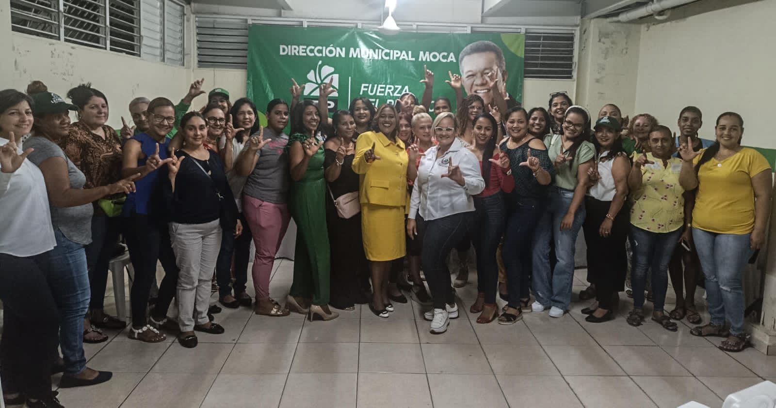 Secretaria de la Mujer de la Fuerza del Pueblo juramenta estructuras en diferentes provincias del país