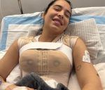 Jessica Pereira se somete a cirugía de seis horas por fibrosis