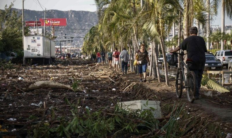 “Acapulco parece una película de terror”, el relato del brutal impacto del huracán Otis