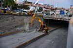 La reconstrucción del desnivel de la 27 de Febrero será un trabajo de varios meses