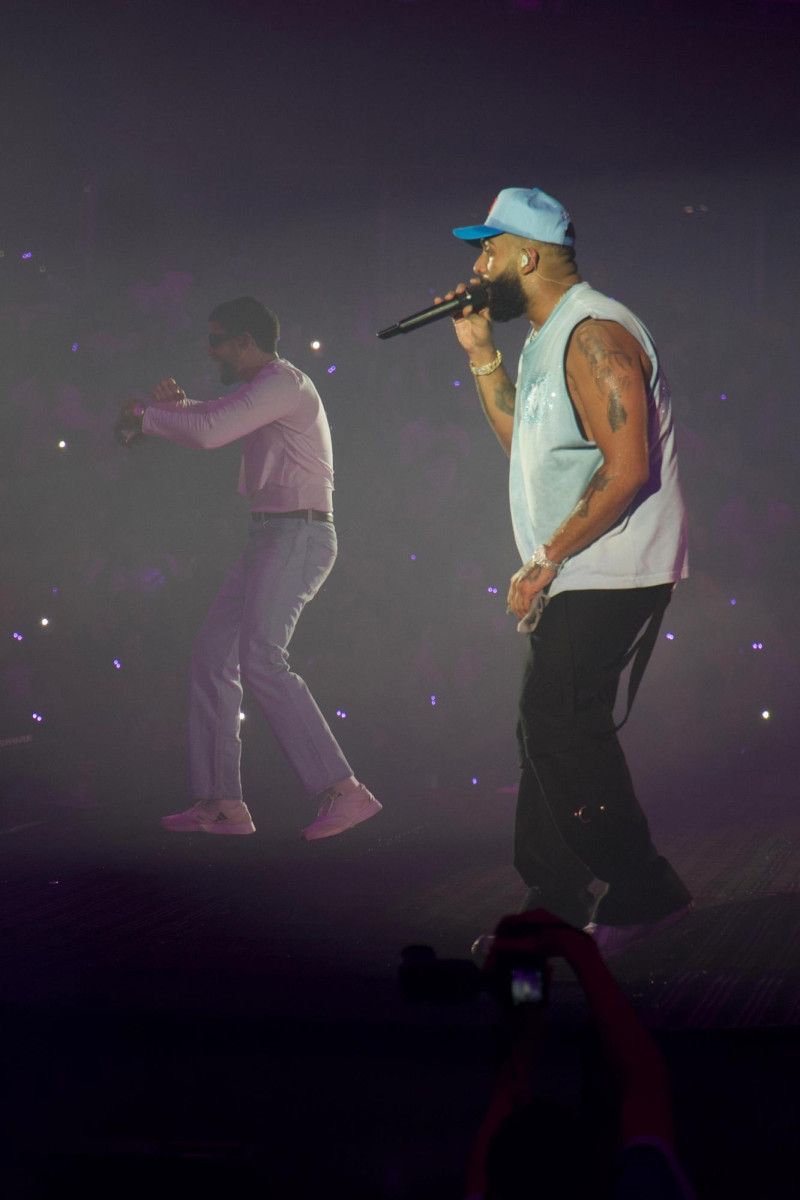 Bad Bunny, la gran sorpresa en el último de los tres conciertos de Eladio Carrión en Santo Domingo