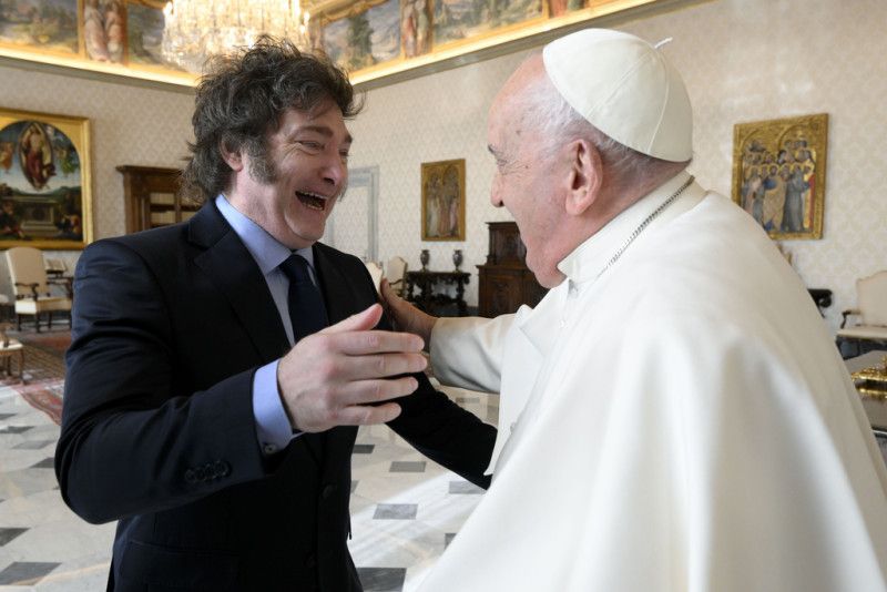 ¿De qué hablaron? Las claves del encuentro entre Javier Milei y el Papa Francisco