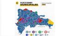 Pequeños cambios en el mapa electoral: PRM 121 alcaldías; PLD, 15 y Fuerza del Pueblo 7