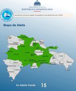Disminuyen a 15 las provincias en alerta por lluvias