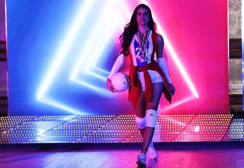 La belleza del voleibol