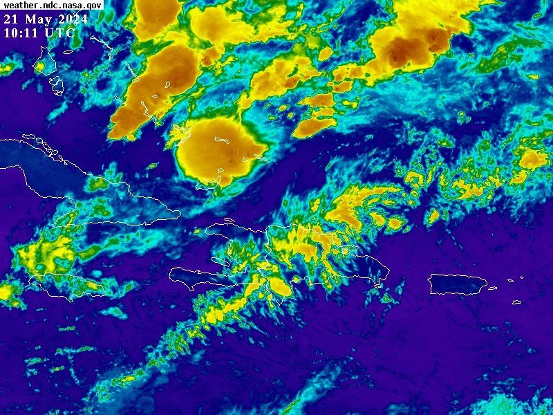 Onamet pronostica lluvias por vaguada, pero seguirá haciendo mucho calor