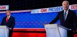 Un Biden titubeante buscó la confrontación en debate con Trump, que respondió con falsedades