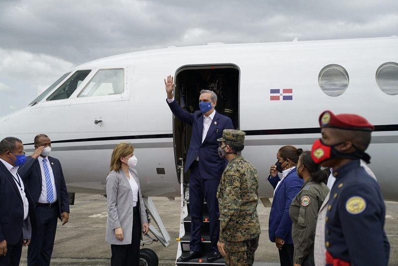 Viaje número 30: Abinader parte hoy hacia Estados Unidos