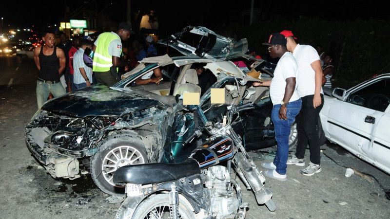 134 accidentes de tránsito y 22 muertos en un trágico fin de semana