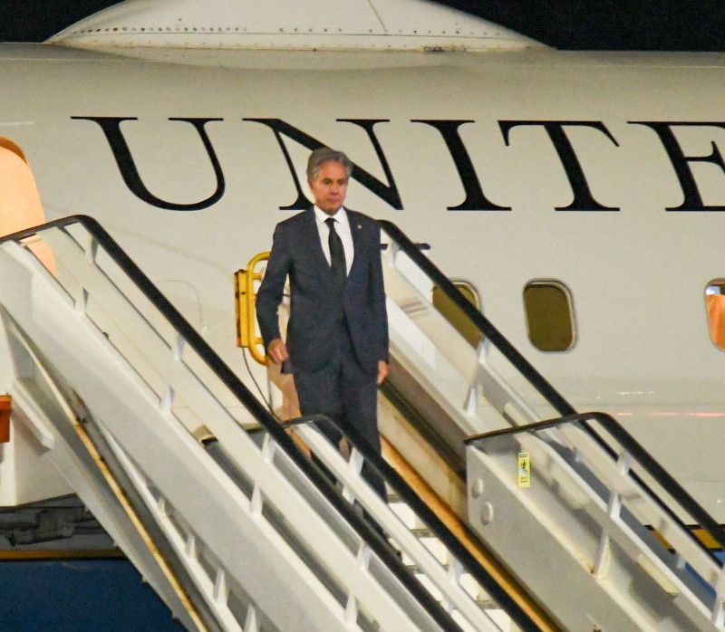 Blinken llega a República Dominicana tras agotar agenda en Haití Blinken llega a República Dominicana tras agotar agenda en Haití