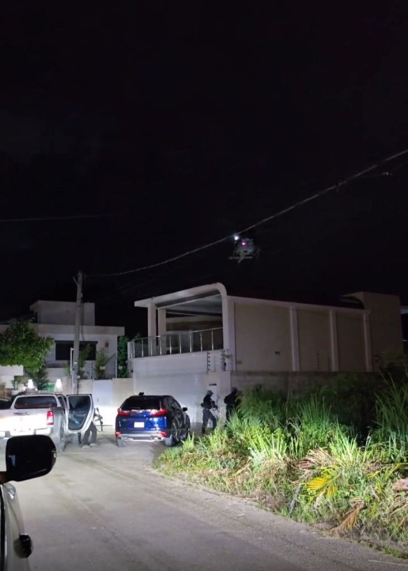 Comando Sur, DEA y autoridades dominicanas allanan en busca de integrantes de una red internacional