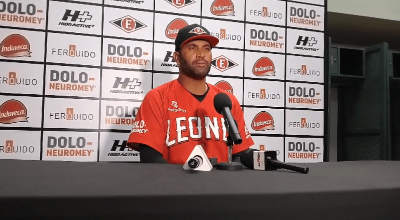 Albert Pujols afirma no le pasó por la cabeza sustituir a Junior Lake