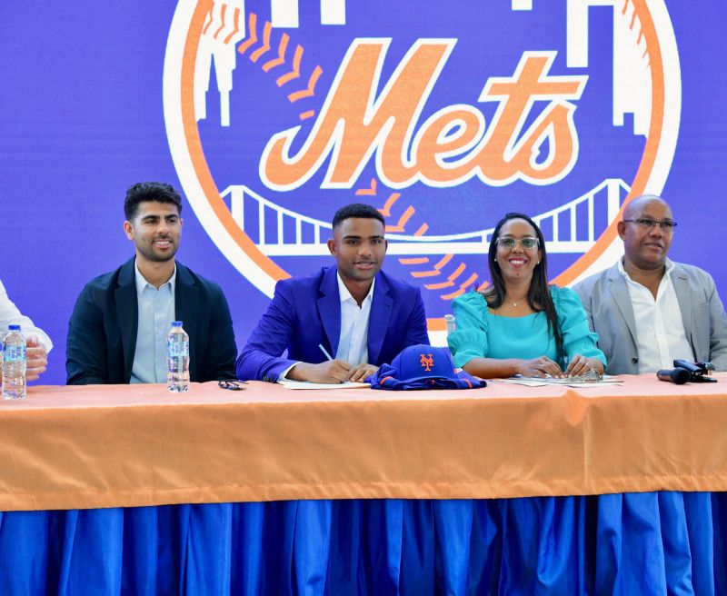 Elián Peña, de 17 años, tras firmar por US$5 millones: “No espero defraudar a los Mets”