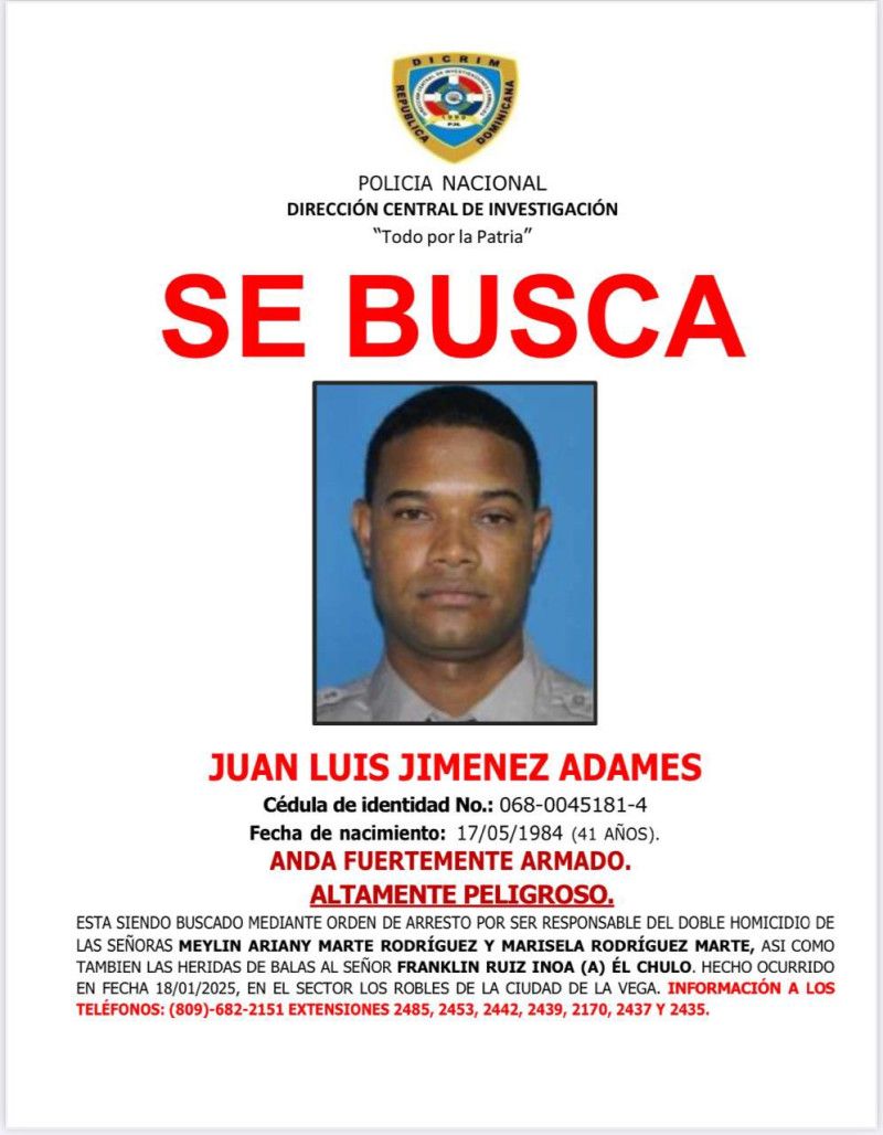 Conani asume custodia de tres menores hijos de mujer asesinada junto a su madre en La Vega