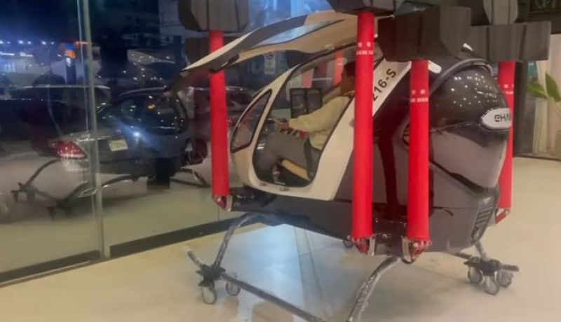 Llega al país el primer taxi aéreo; estará en exhibición mientras capacitan pilotos
