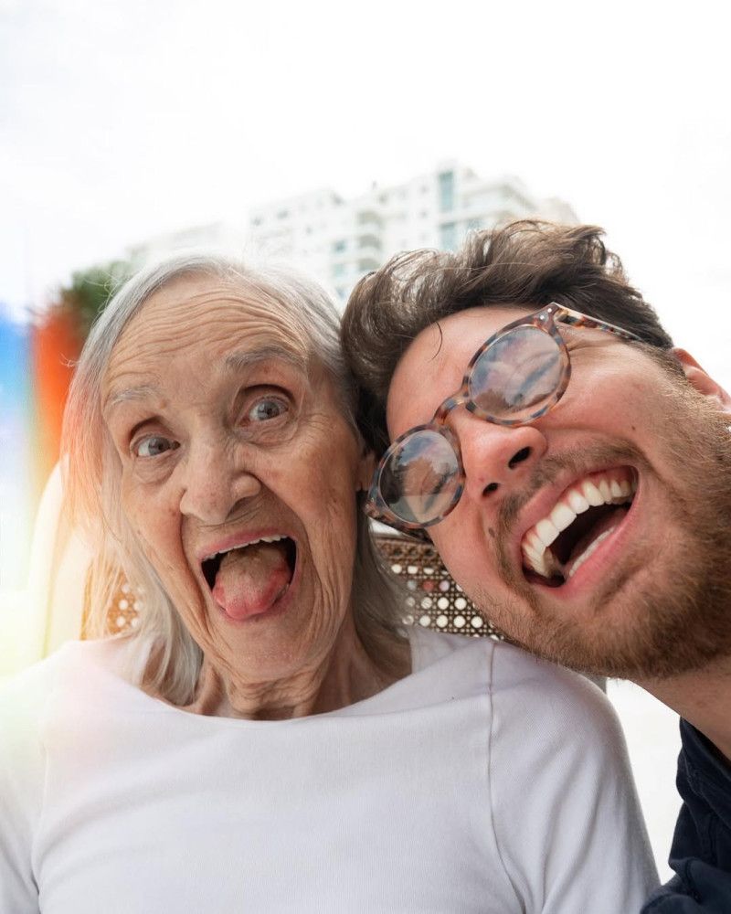 Muere Tita, la abuelita tiktoker de RD que creaba contenido junto a su nieto