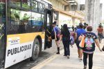 Pasajeros molestos por caos en el tránsito en Villa Mella, tras cierre de estaciones del Metro