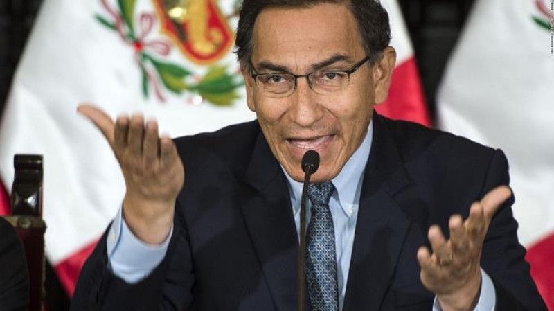 En Perú: Envían a prisión preventiva al expresidente Martín Vizcarra por corrupción