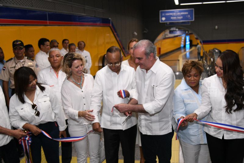 Gobierno pone en marcha trenes de seis vagones para el Metro de Santo Domingo