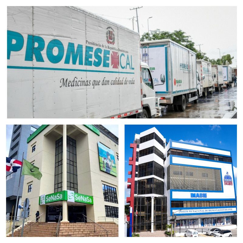 Abinader cambió las cabezas de tres instituciones muy cuestionadas en los últimos meses