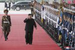 Líder norcoreano Kim Jong Un llegó a China para un encuentro histórico con Xi y Putin