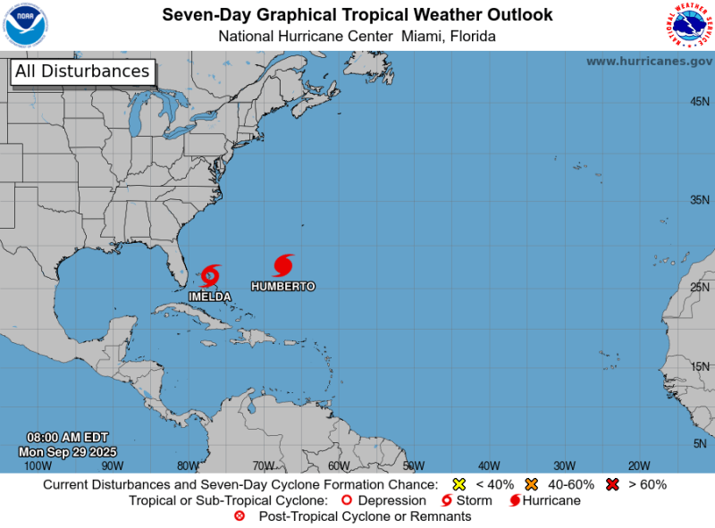 La tormenta tropical Imelda deja un muerto y miles de desplazados en el oriente de Cuba