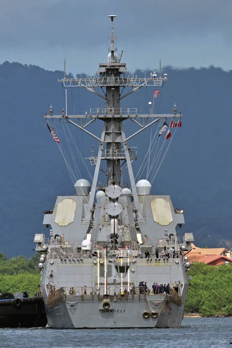 Buque lanzamisiles de EE.UU. arriba a Trinidad y Tobago